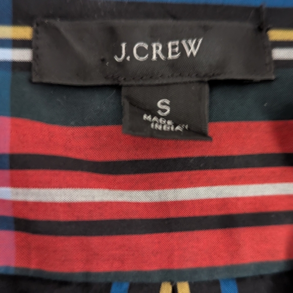 J. Crew Stewart Tartan Plaid Tunic with Velvet Trim - Picture 6 of 10